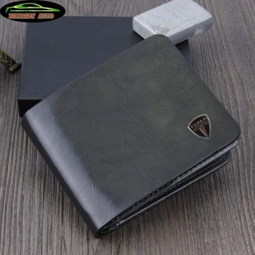 Top Quality Genuine Leather Black Car logo Document Bag Wallet Card Package For Tesla Car Styling Car Accessories KUNBABY