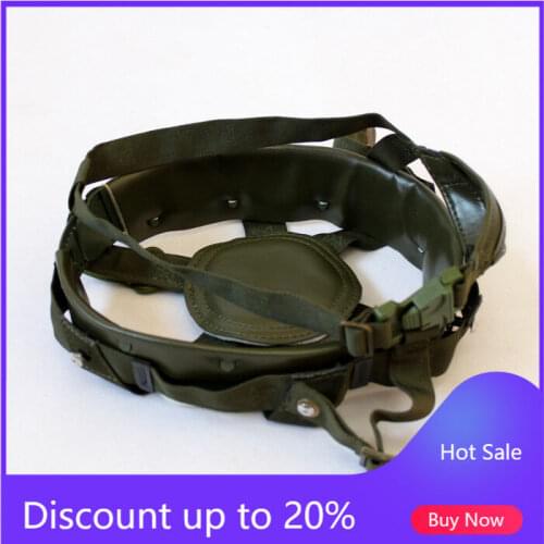 Tactical Kevlar helmet lining Leather helmet lined suspension system Military Chin Strap