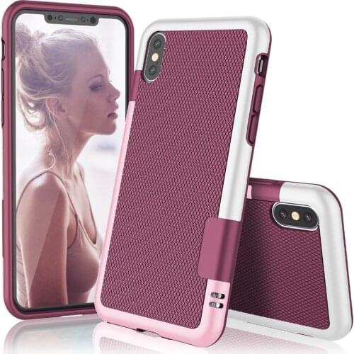 Slim Hybrid Anti-slip Shockproof Phone Case for iphone 12 11 Pro X XS MAX Mini XR Soft Silicone Cover For iPhone 7 8 6 S 6S Plus