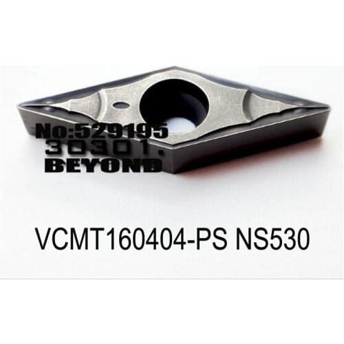 VCMT VCMT160404-PS VCMT160408-PS NS530 VCMT160404 VCMT160408 Turning Tool tungsten carbide inserts Lathe Cutter Tools