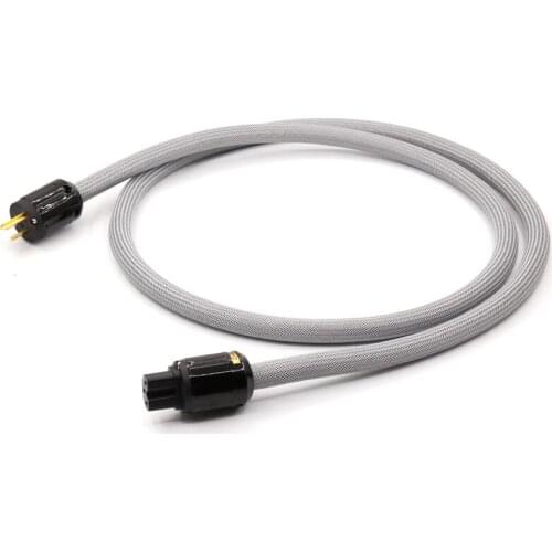 High performance audio grade OCC pure copper AC Power cable with P-029/C-029 US Plug connector