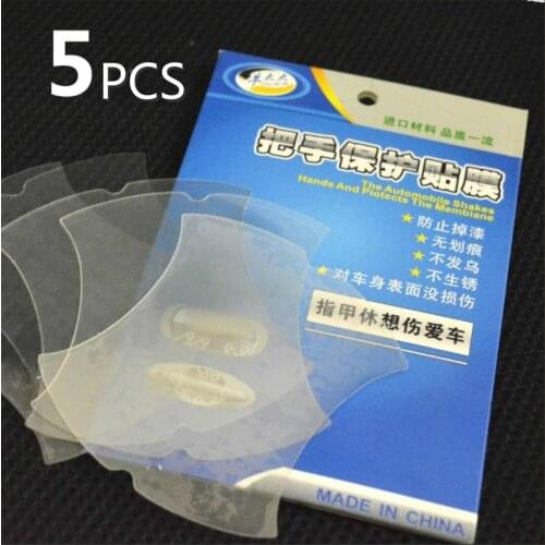 5pcs/Set Car Handle Protection Film Car Exterior Transparent Sticker For KIA Rio k2 k3 K4 k5 Cadenza Forte Ceed Carens Soul