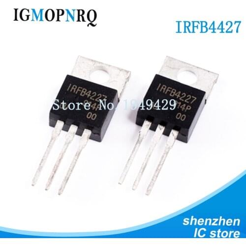 10PCS IRFB4227PBF IRFB4227 TO-220 MOSFET MOSFT 200V 65A 26mOhm 70nC Qg New