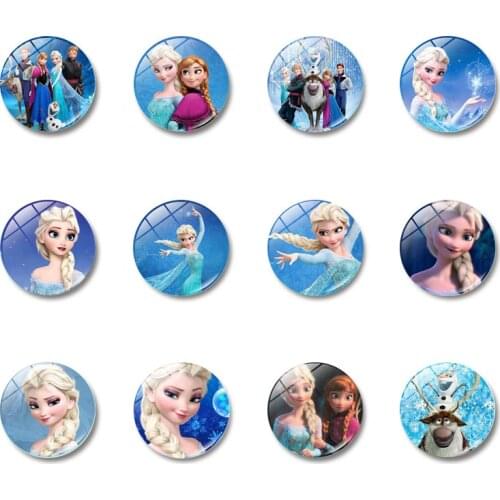 10pcs/lot Disney Frozen Mini Fridge Sticker Birthday Party Gifts Girl Favors Personalized Gift Party Supplies Accessories