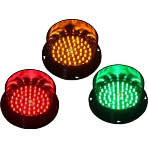 125mm Hong Kong Traffic Light Lamp LED Cluster Module Dc 12V One Pack Red Yellow Green 3 Pieces