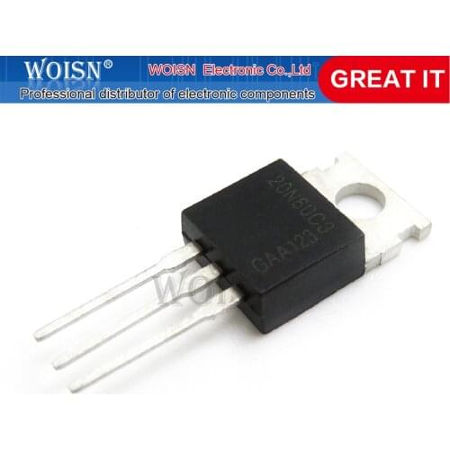 5PCS SPP20N60C3 20N60C3 TO220 TO-220 SPP20N60 In Stock