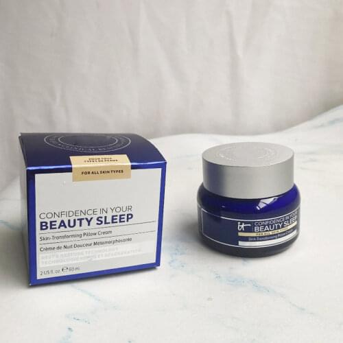 6pcs/lot Wholesale It Confidence In Your Beauty Sleep Skin Transforming Pillow Cream 60ml For All Skin Types Sleep Cream