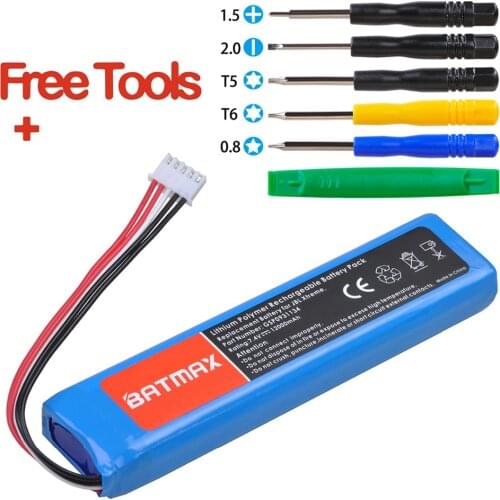 Batmax 12000mAh Battery for JBL XTREME Xtreme Speaker GSP0931134 include free install tools