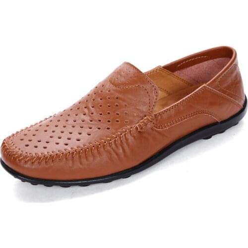 Patent Leather Men Casual Shoes Luxury Brand 2021 Mens Loafers Moccasins Breathable Slip on Black Driving Shoes Plus Size 38-44