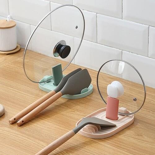 Pot Spatula Shelf Portable Tools Kitchen Drop Chopsticks Spoon Tora Hearth Contracted Heat-resistant Cargo Pan Folding