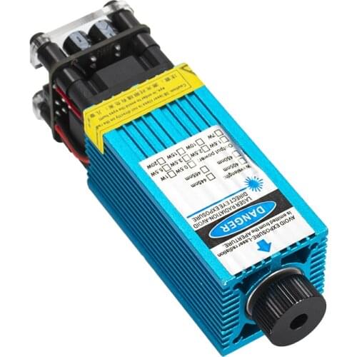 450nm Blue Light Laser Engraver Module Adjustable Focus For TRONXY X5SA 3D Printer Series diy kits Laser Head Replacement Parts