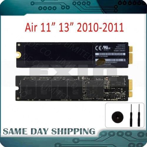 Laptop A1370 A1369 SSD 64GB 128GB 256GB for Apple Macbook Air 11" 13" Solid State Drives 6+12 Pins 2010 and 2011 Year