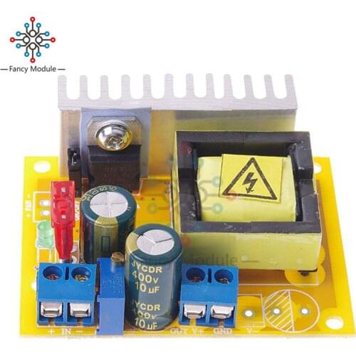 ZVS Capacitor High Voltage Boost Converter Board Adjustable DC-DC DC 8-32V to 45~390V/DC 8-32V to ±45V-390V Step Up Boost Module