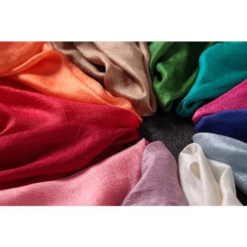 2019 Luxury Solier Color Scarf Plain Shawl Fashion Floral Scarves Netherlands Linen Scarf Nice Muslim Hijabs Hot Sale