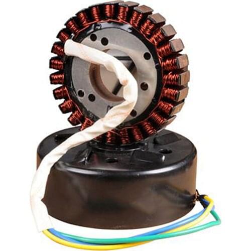 Stator rotor gasoline generator for electric vehicle range extender High temperature pure copper 27-pole coil,J20103