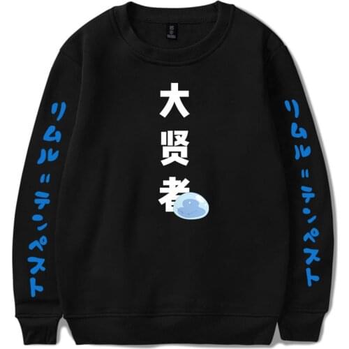 That Time I Got Reincarnated as a Slime Fashion O-Neck Sweatshirts Women/Men Long Sleeve Sweatshirts Casual Streetwear Clothes