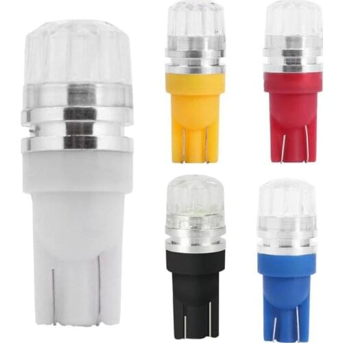 VODOOL 10Pcs/Lot DC 12V T10 SMD5730 LED Wedge Car Clearance Lamp Parking Light Bulbs Replacement Auto Interior Reading Lamp Bulb