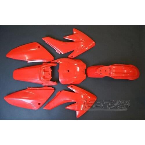 GOOD QUALITY ADN LOW PRICE FULL COLOURFUL Full plastics kit for CRF 70 style pit bike