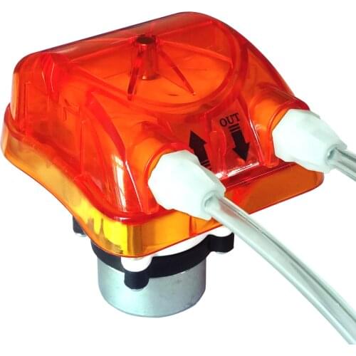 100ml/min, 2 Rollers, Honlite 24V Brushless Peristaltic Pump with Exchangeable Pump Head and PharMed Peristaltic Tube