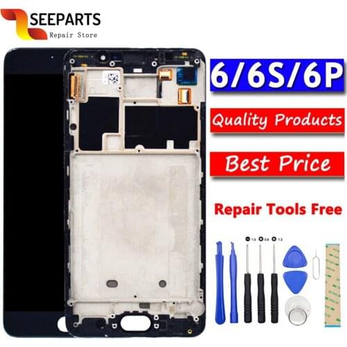 100% Tested LCD Meizu Pro 6 Plus LCD Display Touch Screen Digitizer Assembly Pro 6 LCD With Frame Replacement Meizu Pro 6s LCD