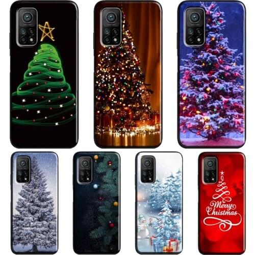 Merry Christmas Tree Case For Xiaomi Mi 11 Ultra 9 10 Lite Mi 10T Pro Note 10 Lite Cover For POCO X3 Pro M3 F3