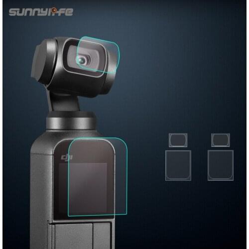 DJI Pocket 2 Screen Film Camera Lens Protective Film for DJI OSMO Pocket Gimbal Camera and display Accessories