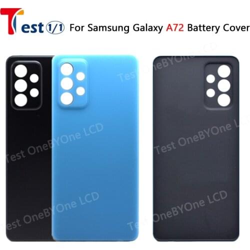 For Samsung Galaxy A72 A725 A725F SM-A725F/DS Housing Back Cover Case Rear Battery Door Chassis Housing For Samsung A72
