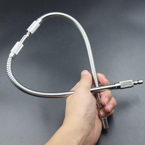 Electric Drill Screwdriver Universal Metal Universal Flexible Shaft First Batch Connecting Rod Multi-angle Cordless Drill Shaft