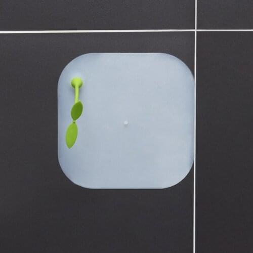 Creative Bean Sprout Silicone Floor Drain Cover Anti Clogging Sewer Pad Bathroom Kitchen Shower Sink Filter Anti-Insect Mat R7UB