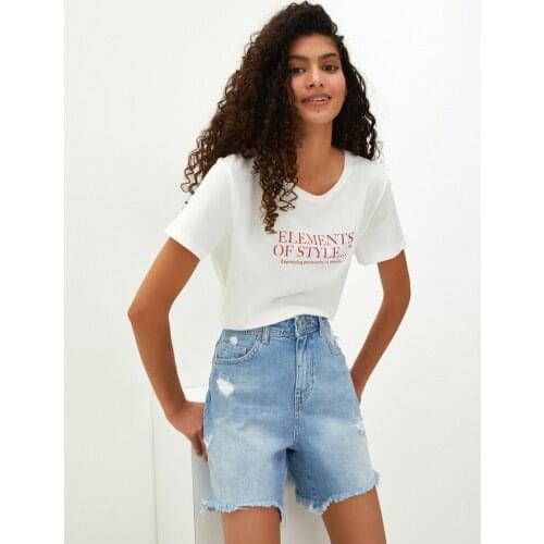 Женские джинсовые шорты LCW China At AliExpress