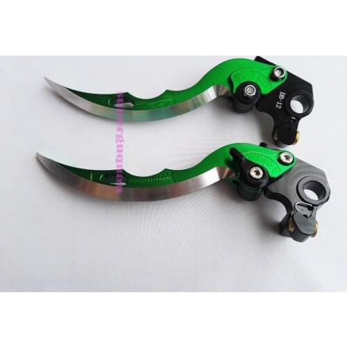 New motorcycle motorbike CNC brake&Clutch Levers,Blade Style Green For Ducati Monster Il Mostro 400 M400 2004-2007 2005 2006