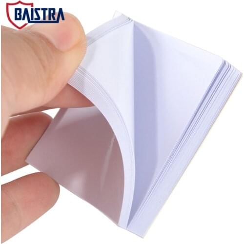 50 Sheets/Pad Disposable Mixing Pad 5.1 x 5.1cm Bounded on 2 Sides Dental Use