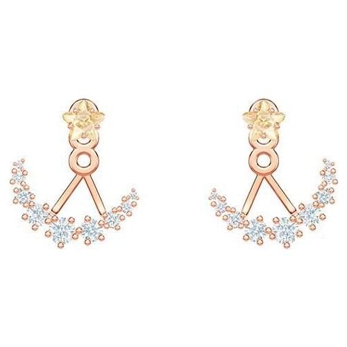 1:1 designer original new series, romantic stars and moon earrings, elegant and luxurious ladies silver jewelry