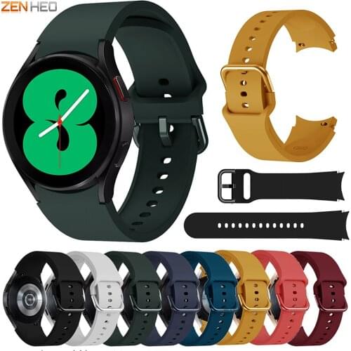 Silicone Strap For Samsung Galaxy Watch 4 Classic 42mm Replacement Watchband for Samsung Galaxy Watch 4 40mm