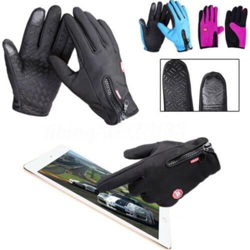 Cycling Touch Screen Gloves windproof Outdoor Jogging Skiing Hiking Running
