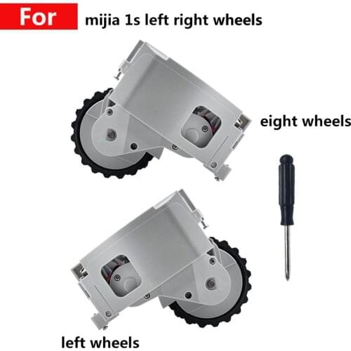 Sweeper Robot Home Vacuum Cleaner Spare Parts Replacement left right wheels Household Acessories Tool for Xiaomi Mijia Mi 1s old