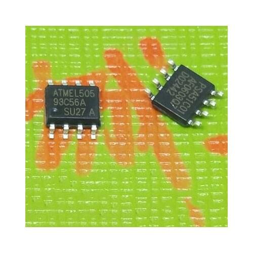 10pcs AT93C56 93C56 SOP8 AT93C56A SOP SOP-8 EEPROM (256x8)/(128x16) 2K new original