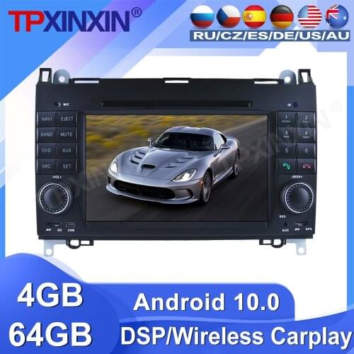 64G For Benz A-class W169 B-class W245 2004-2012 Android Car Radio Tape Recorder Multimedia Player GPS Navigation IPS Screen