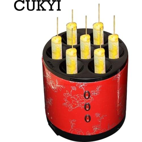 CUKYI Electric Automatic rising Egg Roll Maker Cooking Tool Egg boiler Omelette Master Sausage Machine non-stick fast heating