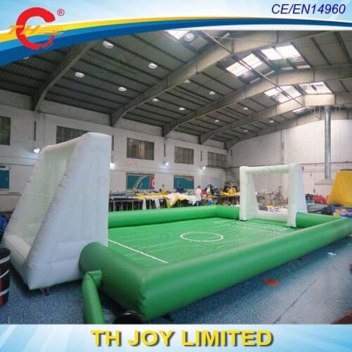 Free shipping!10*5m/12*6m/15*8m inflatable water soap football field,inflatable football soccer court football inflatable pitch
