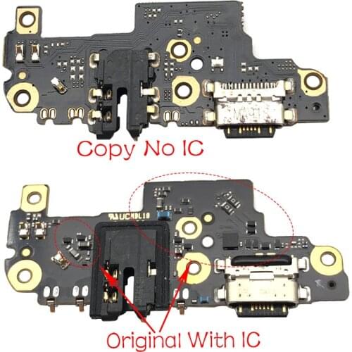 Micro USB Dock Charger Connector Flex Cable For Xiaomi Redmi Note 8 Pro USB Changer Board Replacement Parts