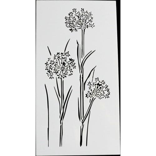 Classic Tree Floral Cake Stencil Various Pattern Paiting For Fondant Cake And Wall Home Decorating 23x12cm