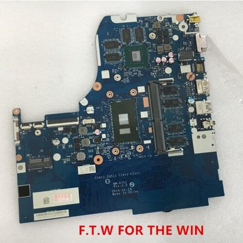 For Lenovo 310-15ISK 510-15ISK Laptop motherboard 4G RAM CUP i7 6500U GT920M V2G NM-A751 100% test work