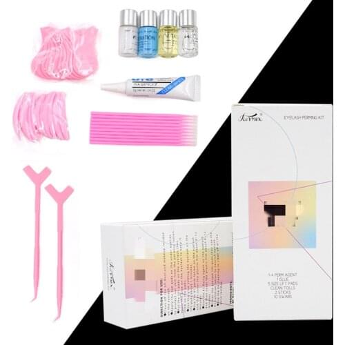 Eyelash Perm Set Simple Perm Keratin Liftinng Kit Full Professional Curler Eyelash Perming Set Makeup For Eyelash Growth TSLM1