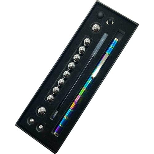 2021 New Decompression Magnetic Metal Pen Multi-function Writing Magnet Ballpoint Pen Novelty Gifts for friends or Kids