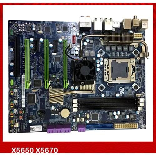 Original Game Board For DELL Alien X58 MS-7543 0P270J-69702 LGA1366 X5650 X5670 VER:1.0 Support 6-core CPU Good Quality