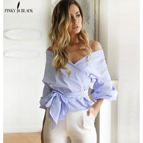 PinkyIsBlack White Blouses