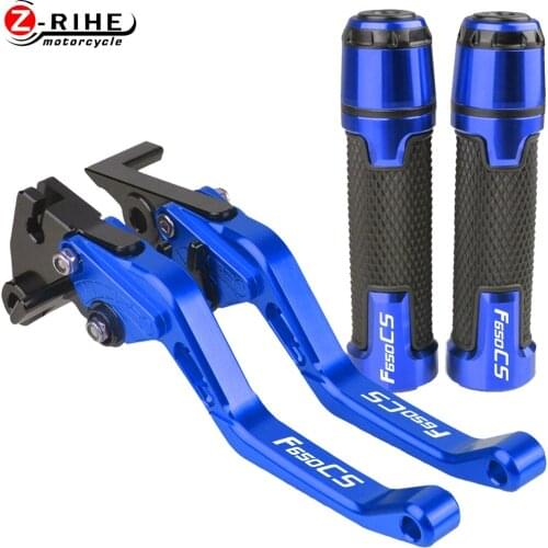 For BMW F650CS DAKAR 00-07 F650CS SCARVER 03-04 F650CS 97-2008 F650CS ABS 97-08 Motorcycle Brake Clutch Levers And Handle Grips
