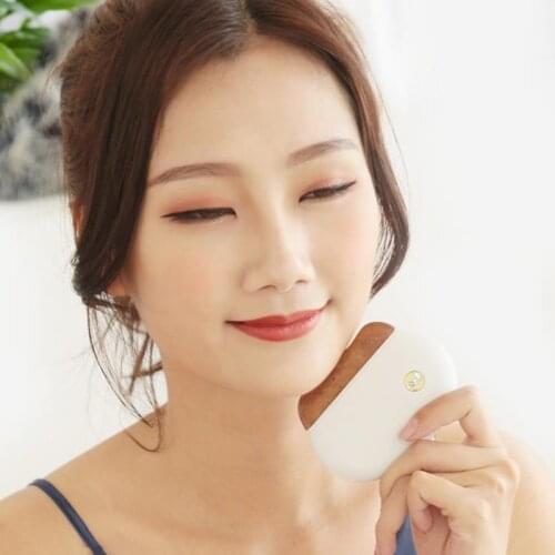 Smart stone needle scraping board face massage electric beauty instrument pulling scraping