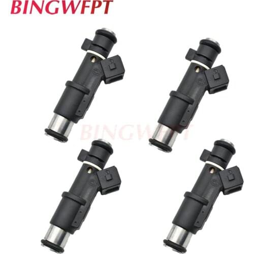 4PCS Fuel Injectors Fit for Peugeot 206 307 406 407 607 806 807 For Citroen C4 C5 C8 Evasion Jumpy Xsara 2.0 No# 01F003A 1984E2